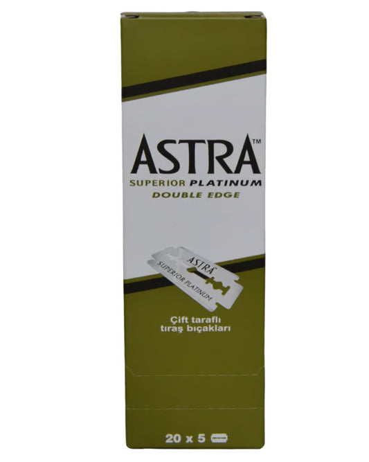 Astra Çift Kenarlı Platinum Tıraş Jileti Double Edge - 100'lü Paket
