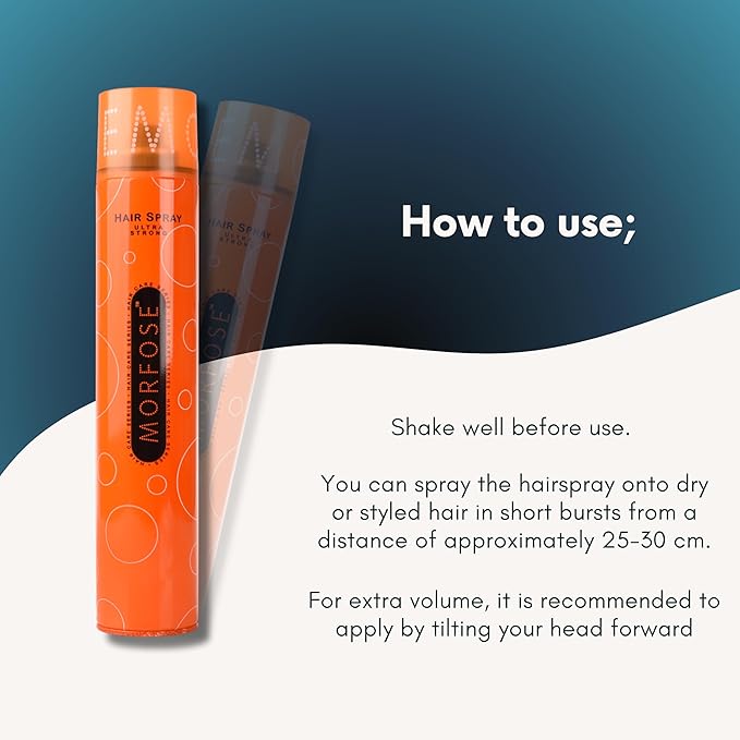 Morfose Saç Spreyi Ultra Strong Turuncu 400 ml